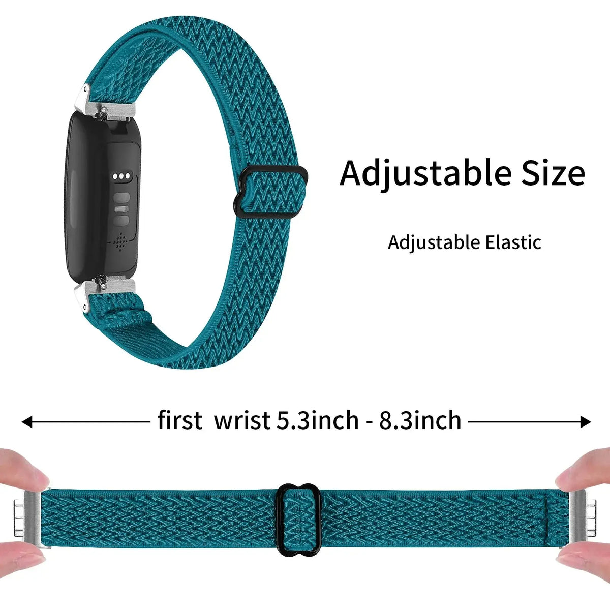Fitbit Inspire 3, Inspire 2 & Inspire HR Stretch Nylon Loop Band