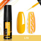 LILYCUTE 7ML Colorful Gel Nail Polish 129 Colors Long Lasting For Manicure Semi Permanent Base Top Coat Nail Art UV Gel Varnish
