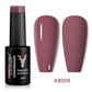 YOKEFELLOW 10ml Jelly Nude Gel Nail Polish High Quality Translucent Pink Nail Gel Varnish Soak Off UV Gel Polish Long Lasting