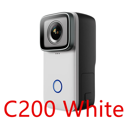 SJCAM C200 Pro 4K Action Camera with Portable Body 5M Body Waterproof FHD 6-Axis GYRO Video Body 5G WiFi Night Vision Sports DV