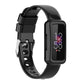 Fitbit Luxe Clear Band with Built-In Case, Translucent Colors