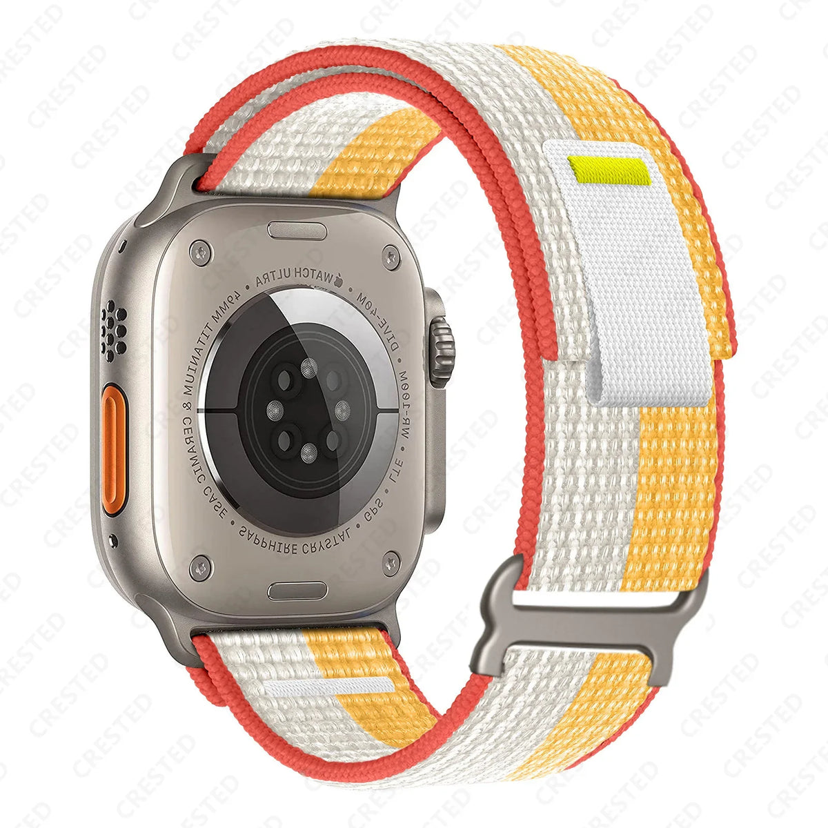 Apple Watch Two-Tone Nylon Trail Loop Band with Pull Tab