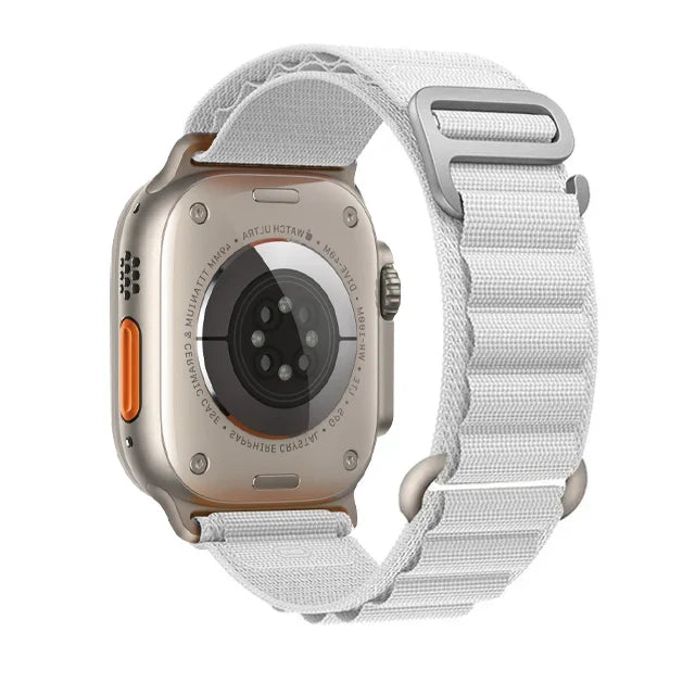 Apple Watch Alpine-Style Nylon Loop Band with Metal Hook
