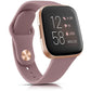 Fitbit Versa 4, 3, 2 & Sense 2 Soft Silicone Band, 15 Colors