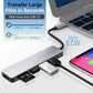 USB A Type C Hub Concentrator Docking Station Multi Adapter Card Reader Audio Multi-hub Dock Splitter For MacBook Air PC