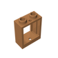 Gobricks GDS-783 Frame 1x2x2 Window | Compatible Building Block for DIY Projects