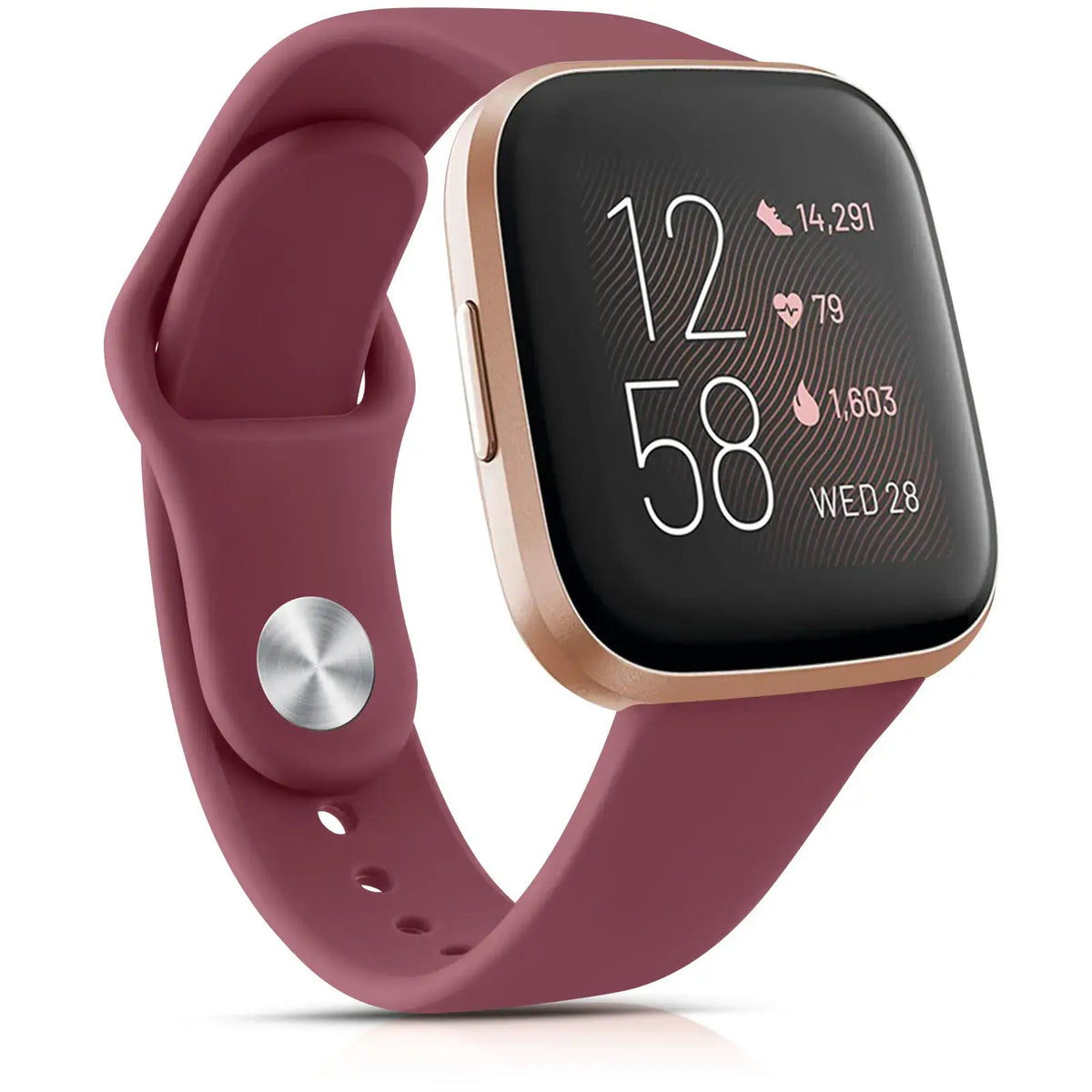 Fitbit Versa 4, 3, 2 & Sense 2 Soft Silicone Band, 15 Colors