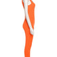 Women Tracksuit Slim Elastic High Print Figure Zipper Jumpsuit Y2K Sports