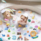 Kids Ocean Bath Salt Set with Surprise Toys Inside 12 Pack Organic Safe Bubble Baths Salt
