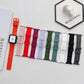 Apple Watch Basketweave-Texture Silicone Band with Buckle