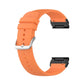Garmin QuickFit 22/26mm Smooth Silicone Band with Buckle