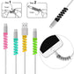 10PCS Cable Protector Cover Silicone Bobbin Winder for IPhone 13 Samsung S21 Xiaomi Poco Cable Charger Cable Cord Organizer Clip