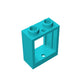 Gobricks GDS-783 Frame 1x2x2 Window | Compatible Building Block for DIY Projects