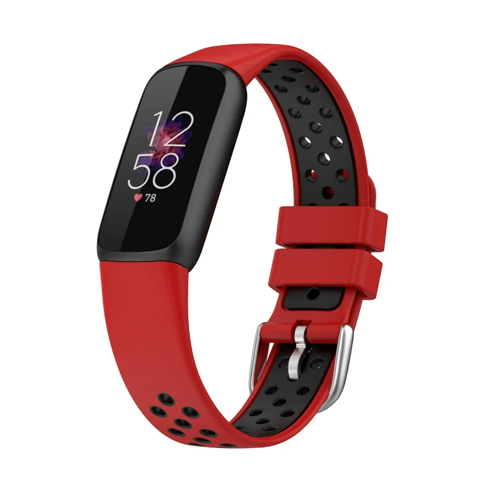 Fitbit Luxe Band in Silicone, Perforated Sport or Metal Link