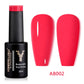 YOKEFELLOW 10ml Jelly Nude Gel Nail Polish High Quality Translucent Pink Nail Gel Varnish Soak Off UV Gel Polish Long Lasting