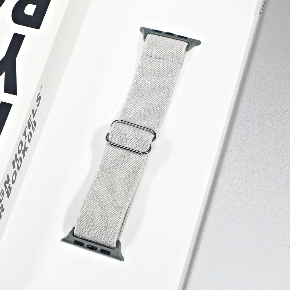 Apple Watch Stretch Nylon Loop Band, Solid & Patterned