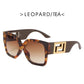 Luxury style Vintage Oversize Sunglasses