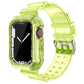 Apple Watch Transparent Silicone Band with Matching Case