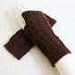 Women Stylish Hand Warmer Winter Gloves Arm Crochet Knitting Faux Wool Mitten Warm Fingerless Glove Twist Pattern Women Gloves