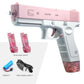 New Water Gun Electric M416 Pistol Shooting Toy Full Automatic Summer Beach Outdoor Fun Toy For Children Boys Girls Adults Gift