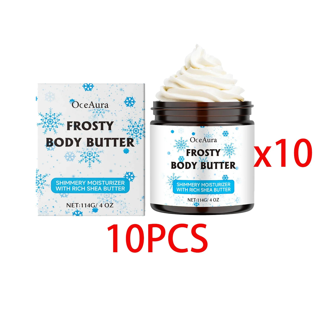 Shea Butter Body Cream Ultra-Hydrating Daily Nourish Skin Lasting Moisturizer Reduce Dryness Soft Body Skin Cream Easy To Absorb
