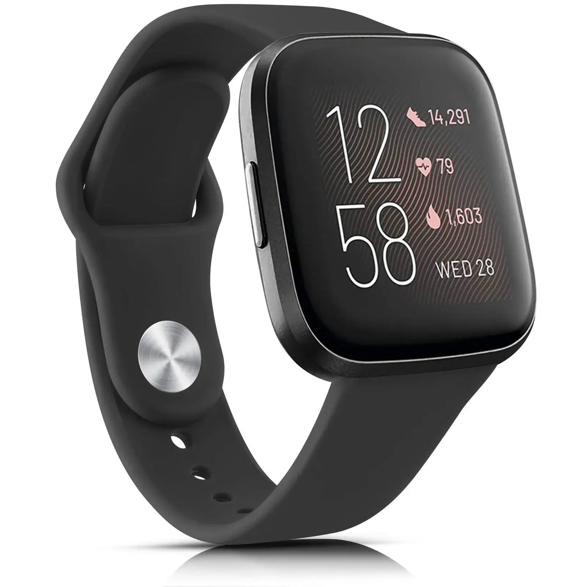 Fitbit Versa 4, 3, 2 & Sense 2 Soft Silicone Band, 15 Colors