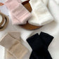 Women's Long Fleece Winter Gloves, Soft Warm Hand Warmer with Elastic Cuffs, Comfortable Cold Weather, Outdoor & Casual Wear
