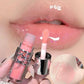 Clear Glass Shine Lip Gloss Mirror Watery Moisturize Plumper Long Lasting Lip Tint Juicy Lip Oil Gloss Stain Makeup