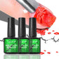 3pcs Set Gel Nail Polish Remover,Quickly & Easily Removes Uv Gel Polishes Within 2-3 Minutes,No Need To Soak Or Wrap Nails