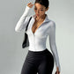 Women’s Seamless Long Sleeve Crop Yoga Top