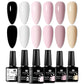 6pc Nail Gel Polish Set All-Season Ultra Pigmented Semi Permanent UV Painting Gel For Nails Salon DIY Manicure Varnish Design