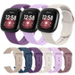 Fitbit Versa 4, 3, 2 & Sense 2 Soft Silicone Band, 15 Colors