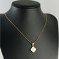Lucky Clover Stainless Steel Pendant Necklace