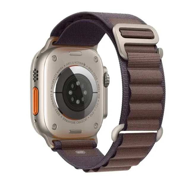 Apple Watch Alpine-Style Nylon Loop Band with Metal Hook