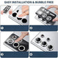 Glitter Camera Glass for Samsung Galaxy S24 Ultra , S23 Ultra , S22 Ultra , S24 Protective Lens Ring Screen Protector
