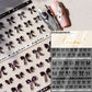 French Leopard Print Bowknot Lace Ribbon Rhinestone Pearl Bow Tie Simple White Black Nail Art Stickers Decoration Manicure Decal