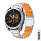 Garmin QuickFit 22/26mm Two-Tone Metal Link Band with Magnetic Clasp