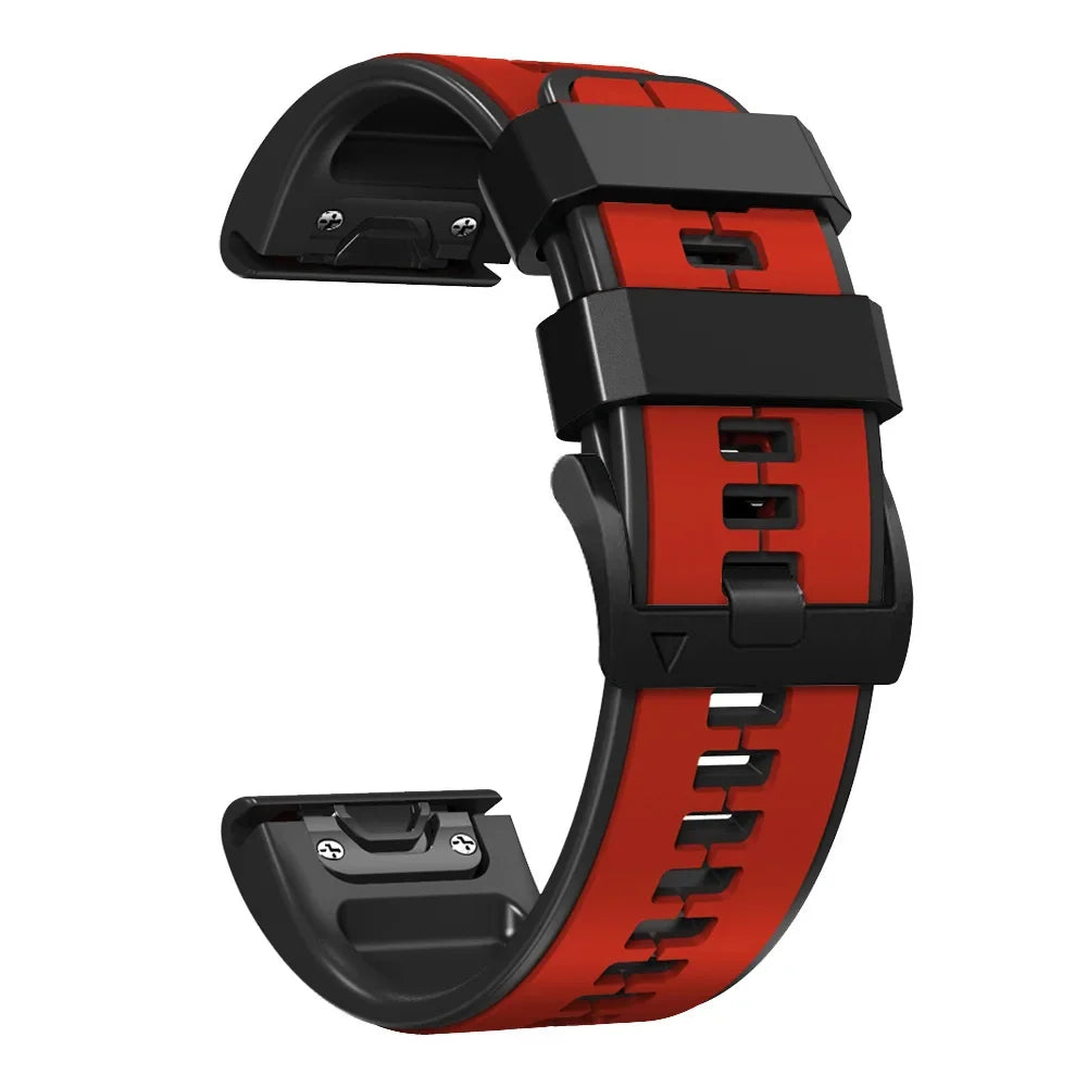 Garmin QuickFit 22/26mm Silicone Band with Contrast Inner Color