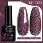 LILYCUTE 7ML Colorful Gel Nail Polish 129 Colors Long Lasting For Manicure Semi Permanent Base Top Coat Nail Art UV Gel Varnish