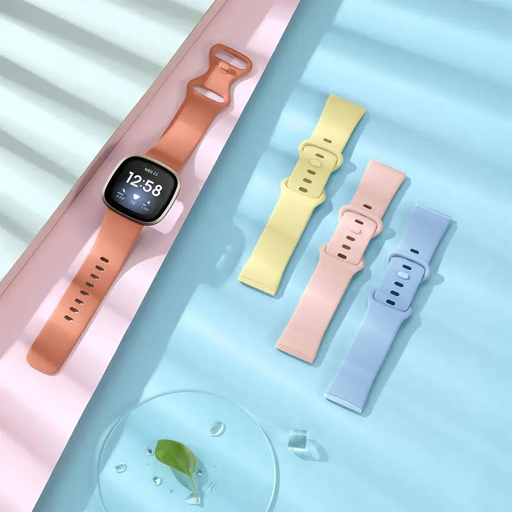 Fitbit Versa 4, Versa 3, Sense 2 & Sense Silicone Band, S or L