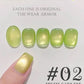 SHAKA 1-4pcs New Spring/Summer Bestsell Blue Nails Green Blue Nail Supplies Fantastic Ocean Bubble Cat Eye Gel Nail Polish