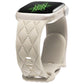 Apple Watch Quilted Diamond-Pattern Silicone Band