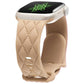 Apple Watch Quilted Diamond-Pattern Silicone Band