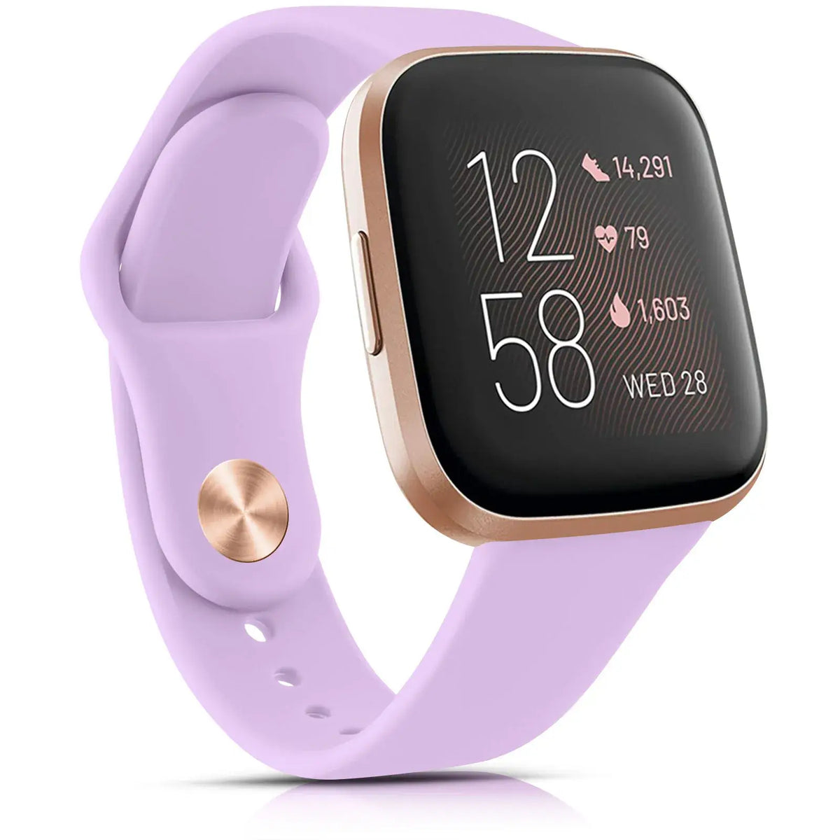 Fitbit Versa 4, 3, 2 & Sense 2 Soft Silicone Band, 15 Colors