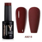 YOKEFELLOW 10ml Jelly Nude Gel Nail Polish High Quality Translucent Pink Nail Gel Varnish Soak Off UV Gel Polish Long Lasting