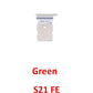 Phone Sim Card Tray For Samsung Galaxy S21 FE Plus Ultra S21+ New SIM Chip Slot Holder G990 G991 G996 G998 With Tool