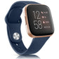 Fitbit Versa 4, 3, 2 & Sense 2 Soft Silicone Band, 15 Colors