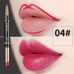 2 IN 1 Lip Liner Waterproof Matte Lipstick Pencil Sexy Red Long Lasting Lipliner Makeup Cosmetics