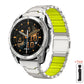 Garmin QuickFit 22/26mm Two-Tone Metal Link Band with Magnetic Clasp