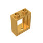 Gobricks GDS-783 Frame 1x2x2 Window | Compatible Building Block for DIY Projects